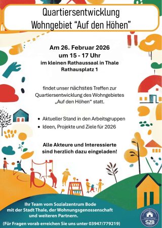 Einladung Arbeit im Quartier