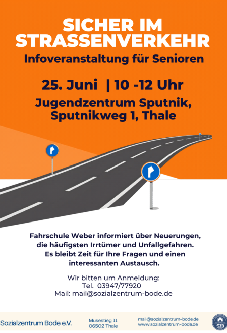 Infoveranstaltung Straßenverkehr